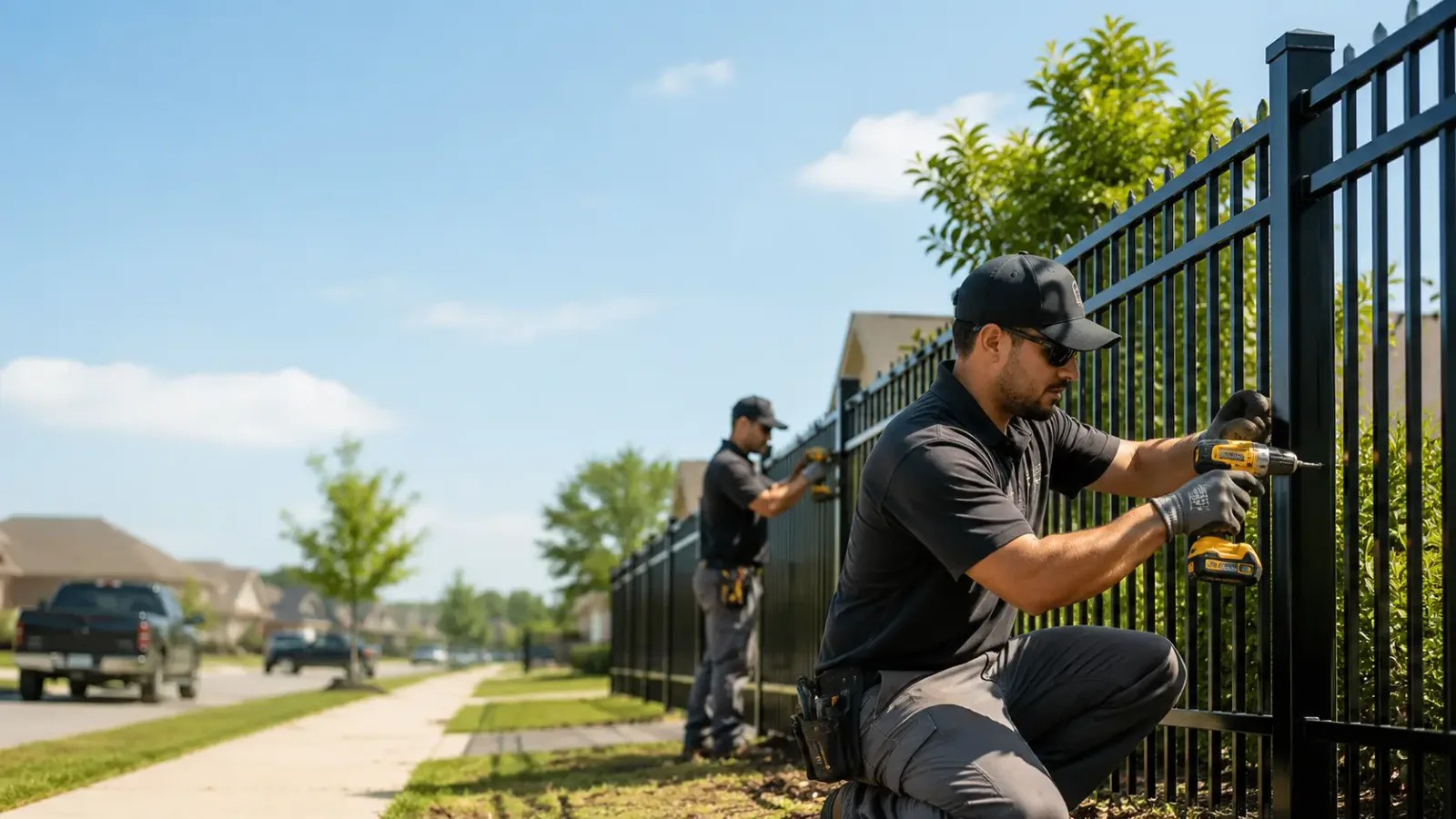 Metal Fence Installation in Bowman, GA